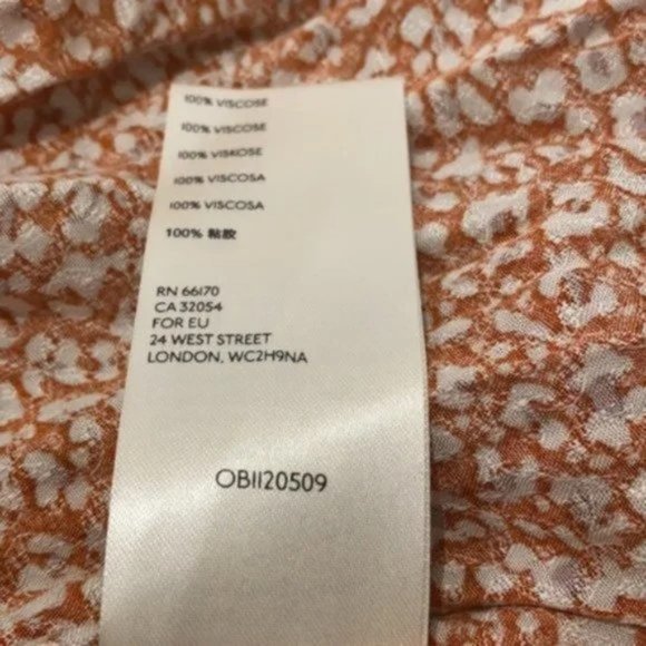 Free People Celia Printed Blouse. S - Picture 10 of 13